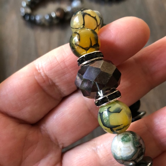 Beautiful semiprecious stone bracelets - Picture 12 of 14